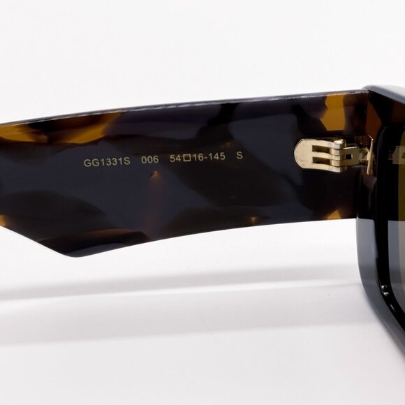 NEW GUCCI GG1331S 006 UNISEX GREY HAVANA BROWN SUNGLASSES GUCCI - Picture 12 of 14
